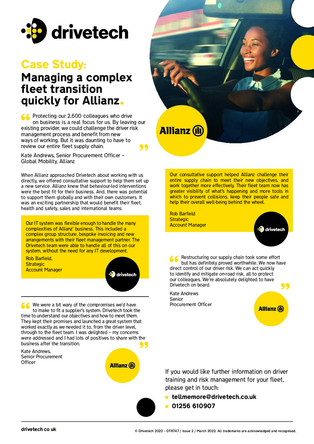 Allianz Case Study | Managing a Complex Fleet Transition for Allianz