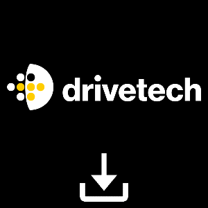 Drivetech negative logo