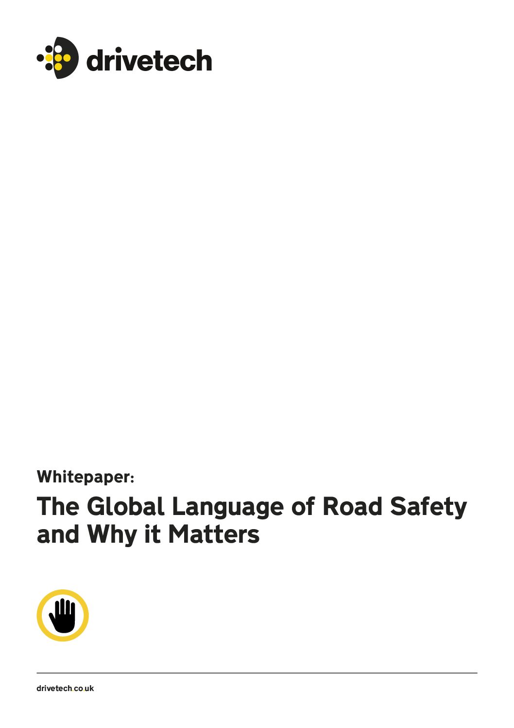 Whitepaper – The Global Language of Road Safety and Why it Matters