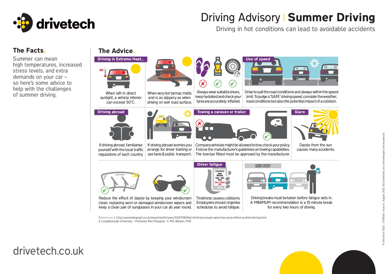 Advisory | Summer Driving
